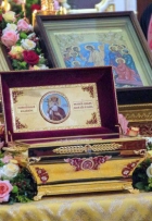 Ковчег с мощами святого равноапостольного князя Владимира