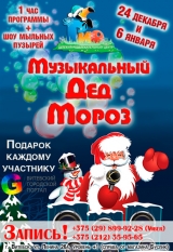 Музыкальный Дед Мороз