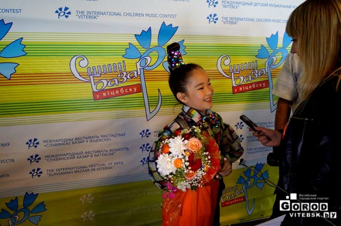 Луиза Нуркуатова - победительница Детского музыкального конкурса Витебск - 2015