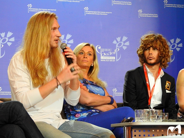 Ivan на пресс-конференции Славянского Базара 2016