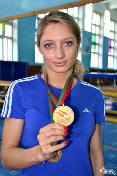 ГОРЧЕНОК АННА    золотая медаль и звание  Чемпиона Европы в индивидуальных прыжках на батуте среди женщин