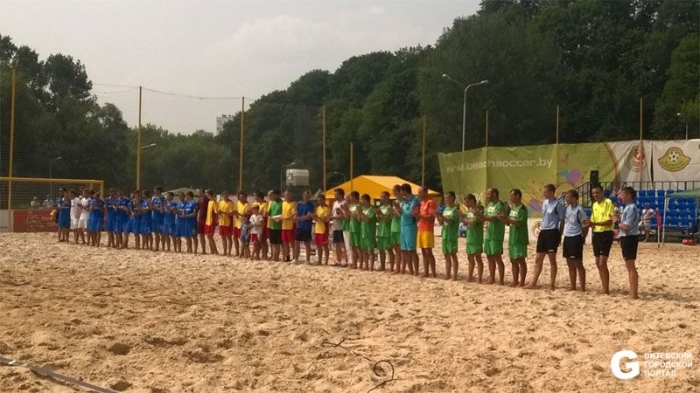 Пляжный футбол Витебск БАТЭ - Витебскоблспорт