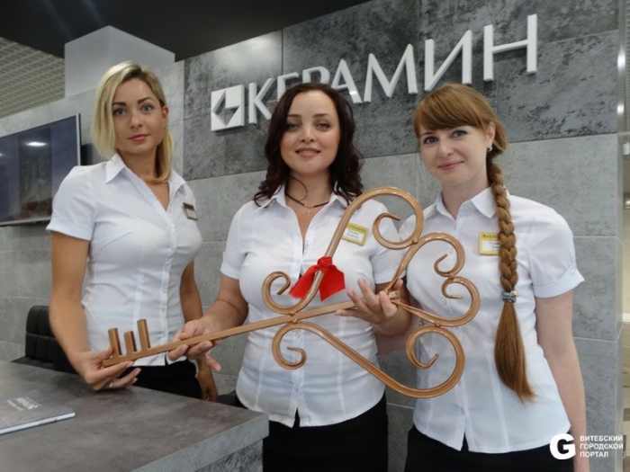 Открытие салона Керамин в Витебске