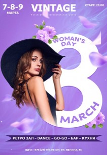 WOMEN'S DAY  8 MARCH
