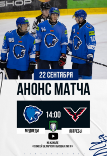 «Медведи» — «Ястребы»