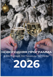 Новогодняя шоу-программа в гостинице «Ветразь»