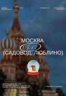 Предновогодняя закупка в Москве на рынках "Люблино" и "Садовод"