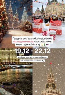 Тур «Москва в Рождественском сиянии»