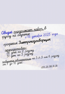 Профессия Электрогазосварщик