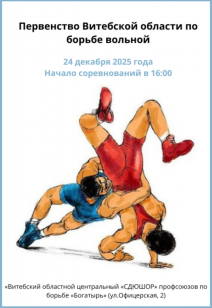 Первенство Витебской области по борьбе вольной