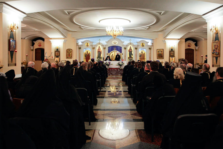встреча митрополита с духовенством в Витебске