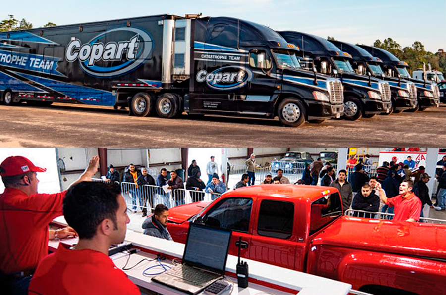 автомобильные аукционы сша Copart и IAAI