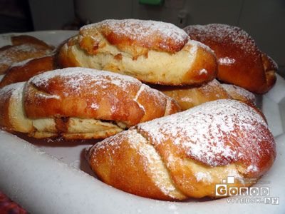 булочки в кафе