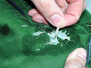 Прилипла жвачка