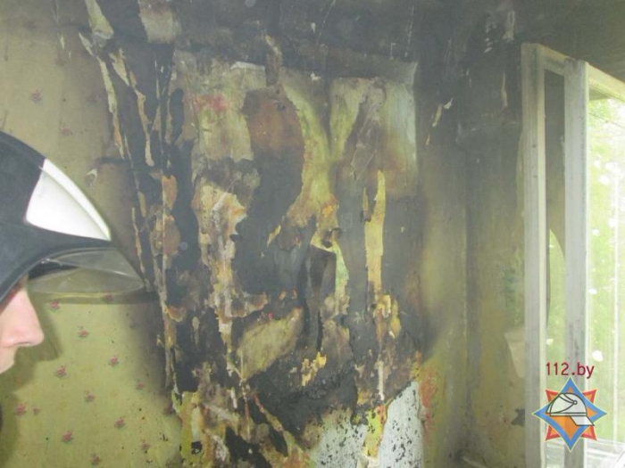 пожар в Витебске