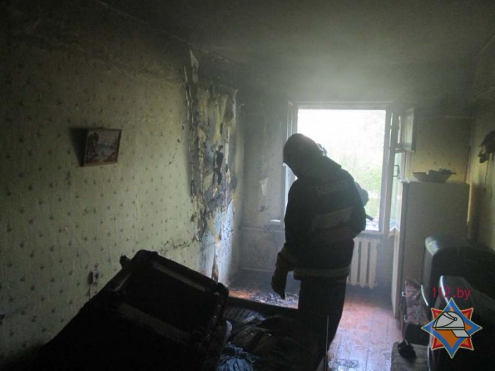 пожар в Витебске