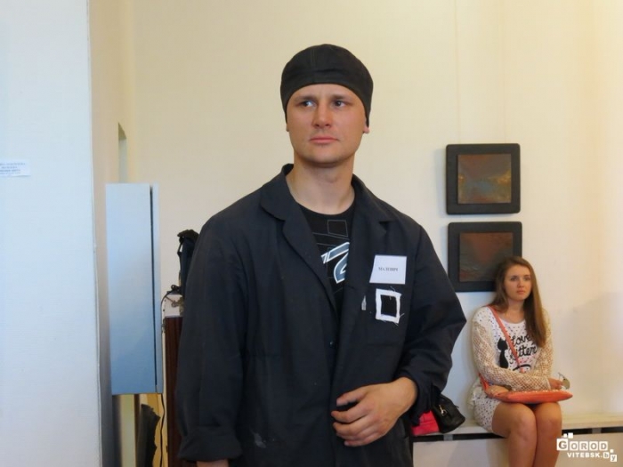 Ночь музеев в выставочном зале Музея современного искусства