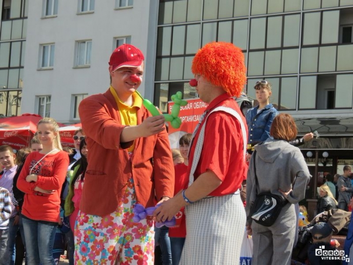 День красного носа в Витебске