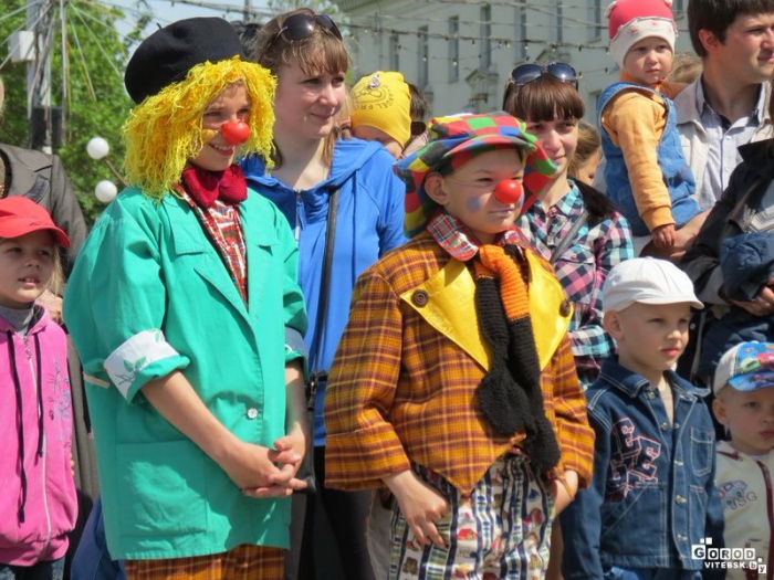 День красного носа в Витебске