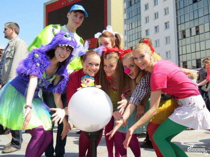 День красного носа в Витебске