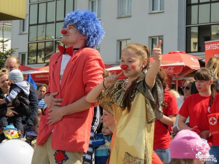 День красного носа в Витебске