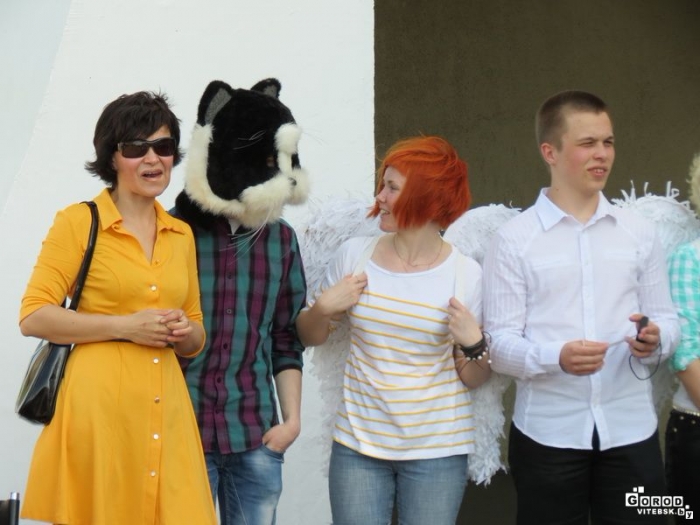 Ночь музеев в выставочном зале Музея современного искусства