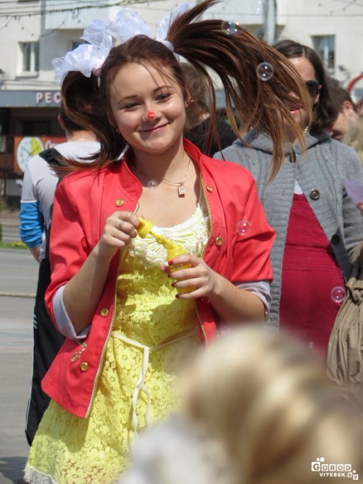 День красного носа в Витебске