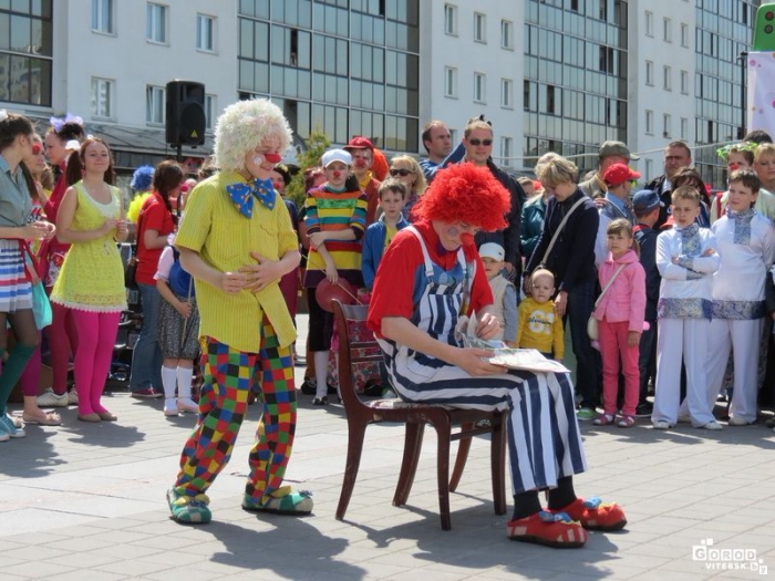 День красного носа в Витебске