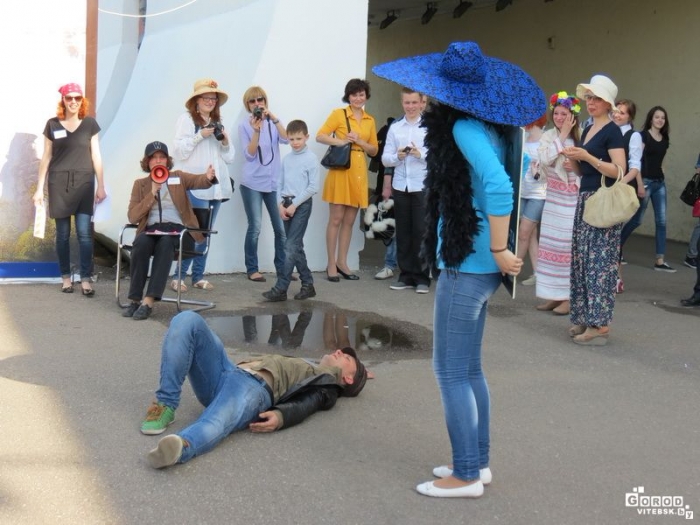 Ночь музеев в выставочном зале Музея современного искусства