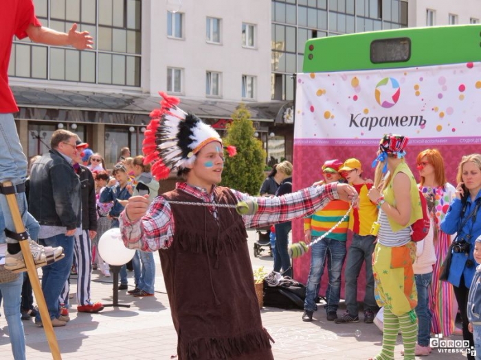 День красного носа в Витебске