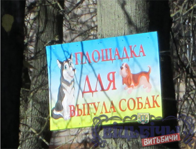 Площадка для выгула собак в Витебске Площадка для выгула собак в Витебске