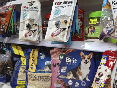 Лакомства для животных