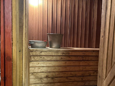 Баня на дровах