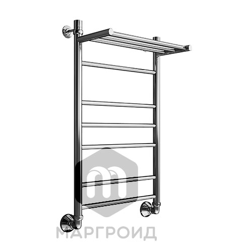 Полотенцесушитель В10 Р100*50 с полкой г/г нижнее подключение, РФ