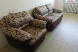 Комплект диван+ кресла (перетяжка)