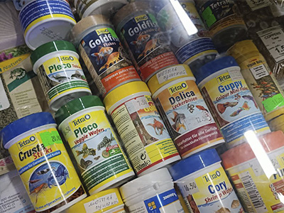 Корма для рыб