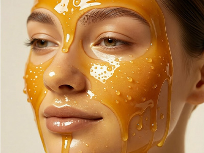 Медовая маска всего тела