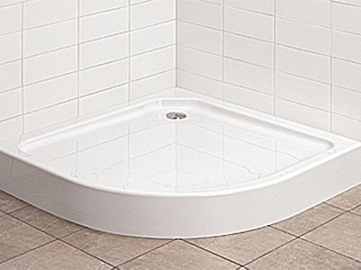 Поддон душевой полукруглый