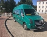 Пассажирские перевозки. Микроавтобус Crafter 21 место