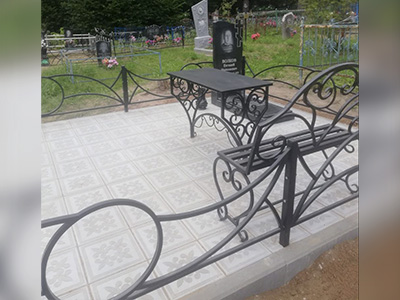 Установка бордюра