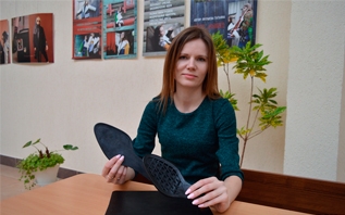 Анастасия Радюк из Витебска разработала ресурсосберегающую технологию получения подошв обуви из отходов