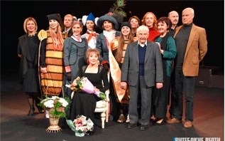 Заслуженная артистка Беларуси Татьяна Лихачёва отметила актерский юбилей на сцене