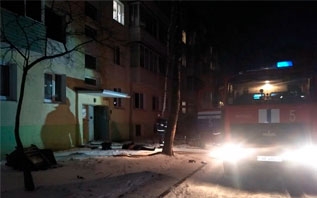 В Витебске горела многоэтажка, потребовалась эвакуация жильцов