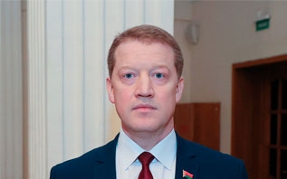 Николай Орлов представил нового главу Железнодорожного района Витебска Александра Сысоева