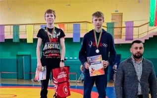 Юные спортсмены Витебска выиграли 7 медалей на турнире по греко-римской борьбе в Бобруйске