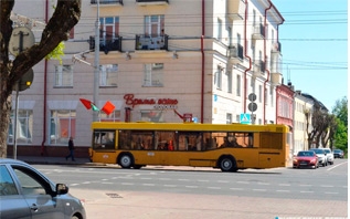 В Витебске на улице Советской будет ограничено движение всех видов транспорта