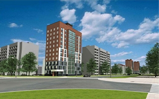 В витебском Билево построят дом с подземной велопарковкой