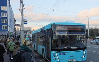 Узнали, как в Витебске будет ходить общественный транспорт с 6 по 9 ноября