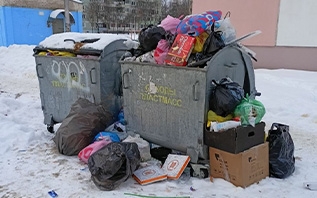 Сортировка отходов в Витебске: что можно и нельзя класть в серые контейнеры