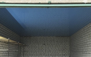 Натяжной потолок в неотапливаемом помещении